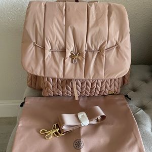 Happ Levy Diaper Bag Backpack in Dusty Rose